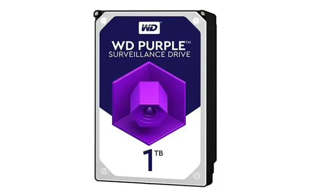 هارد وسترن دیجیتال Purple WD10PURZ ظرفیت 1 ترابایت