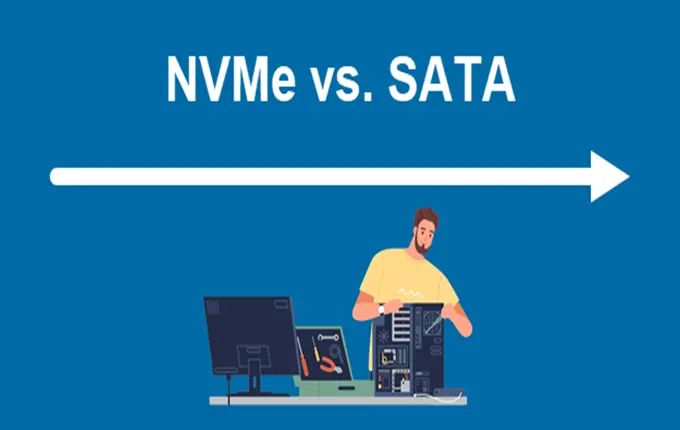  تعریف تکنولوژی NVMe و SATA